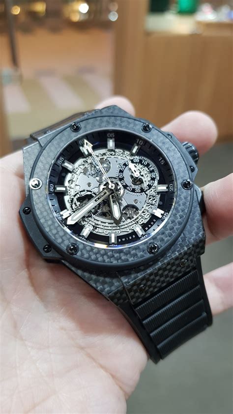 hublot carbon fibre price|hublot big bang 45mm.